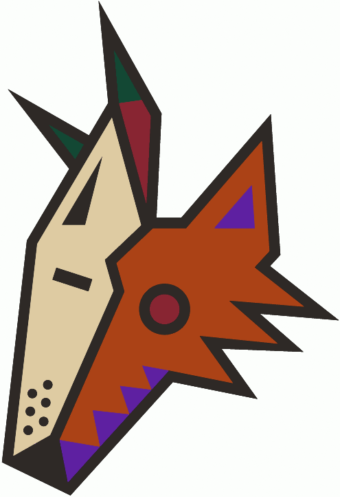 Arizona Coyotes 1996 97-1998 99 Alternate Logo iron on paper